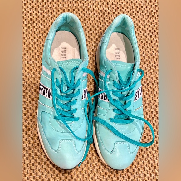 Bikkembergs Green Suede Sneakers for Women size 40. / 9 - Picture 14 of 17